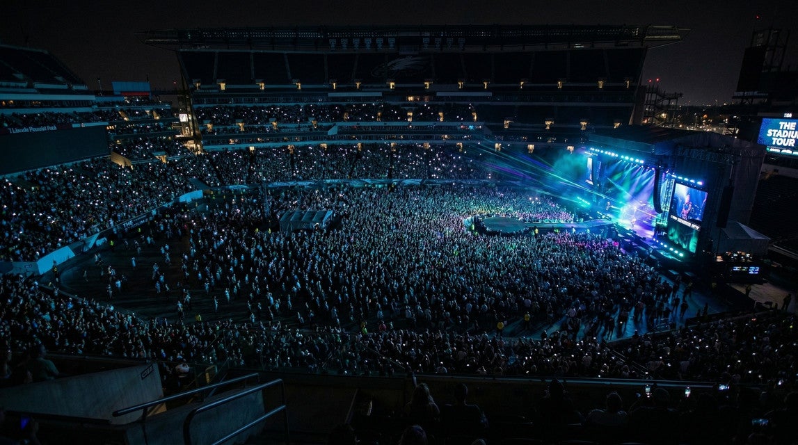 Seat view from Club