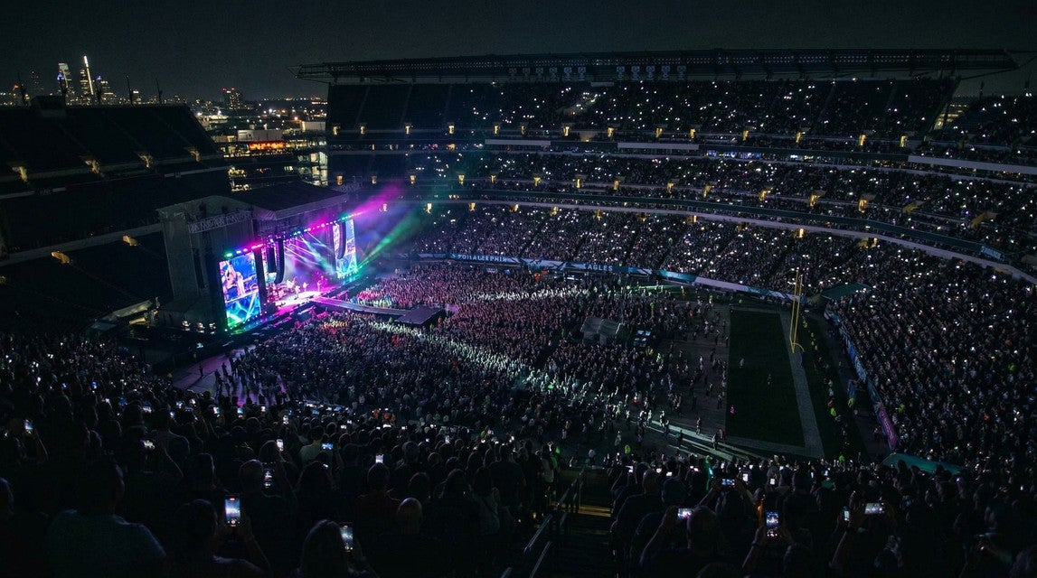 Seat view from Club