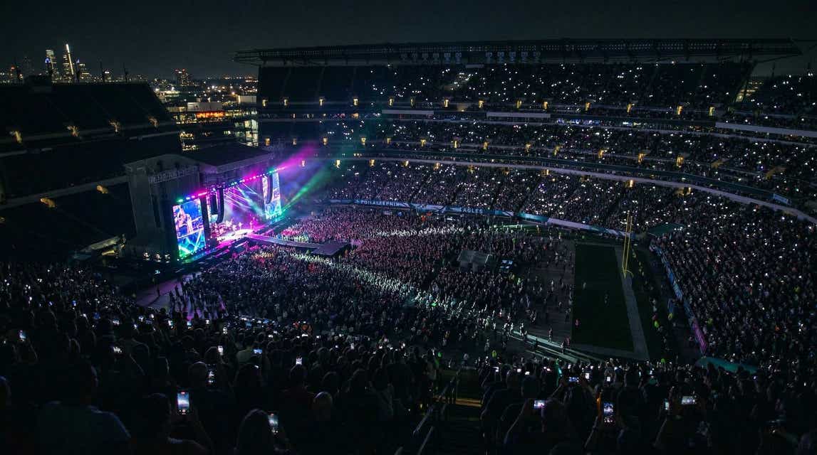 Seat view from Club