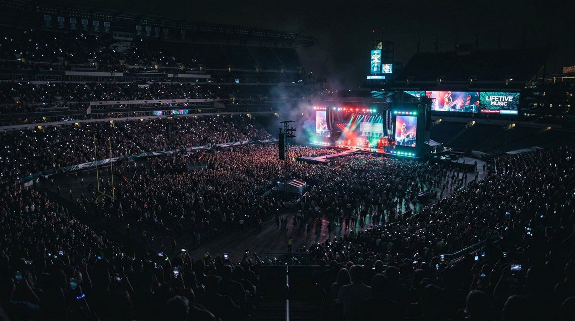 Seat view from Club