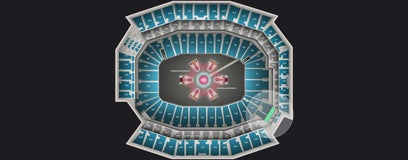 Seat view from South West Terrace