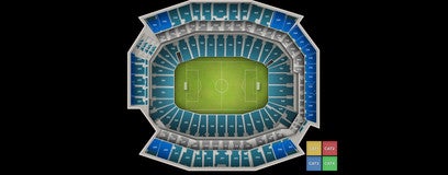 Seat view from Category