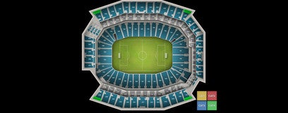 Seat view from Category