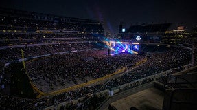 Seat view from Club