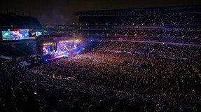 Seat view from Club