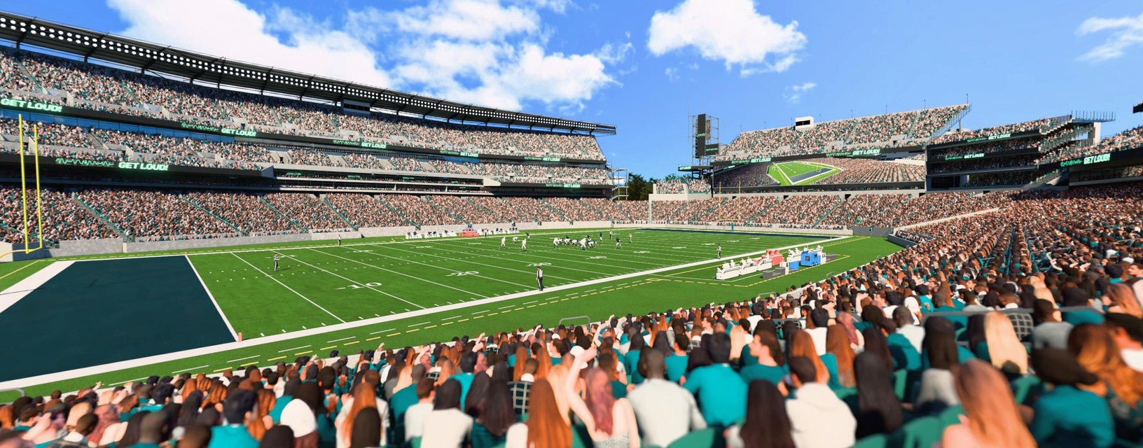 Seat view from Lower Sideline