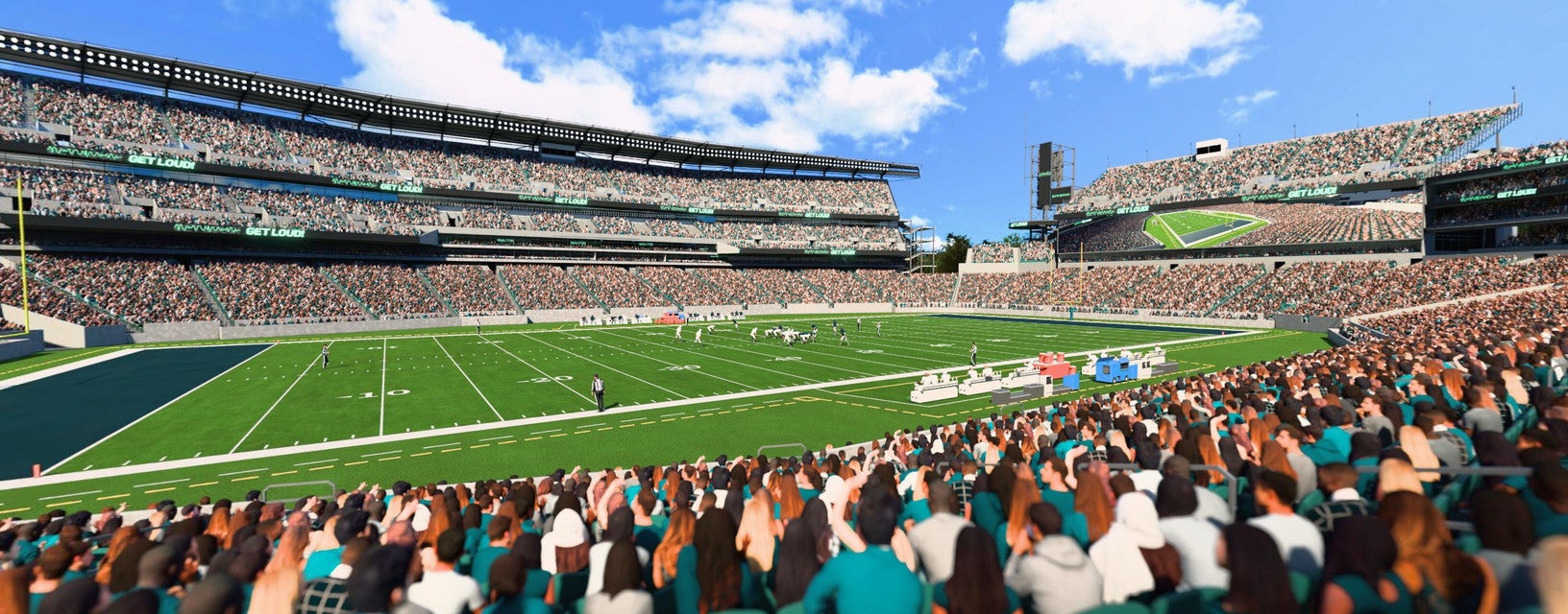 Seat view from Lower Sideline