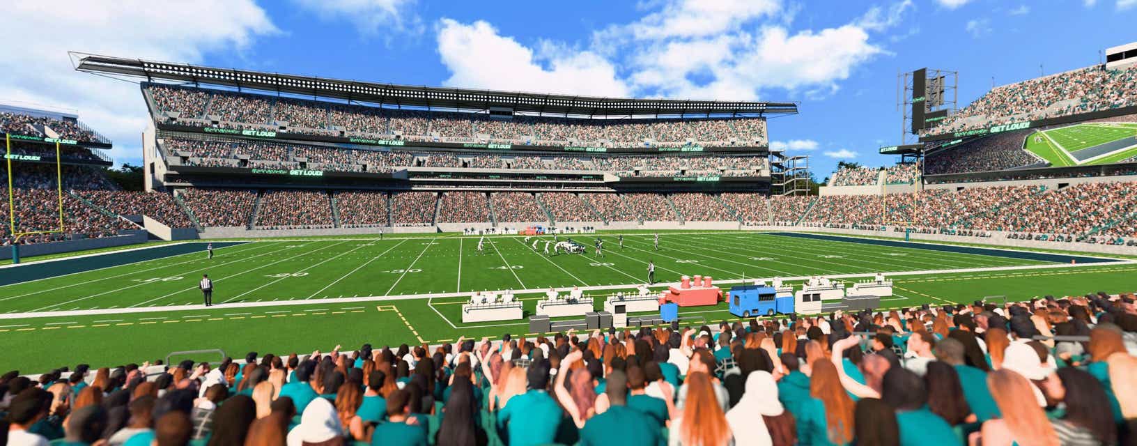 Seat view from Lower Sideline