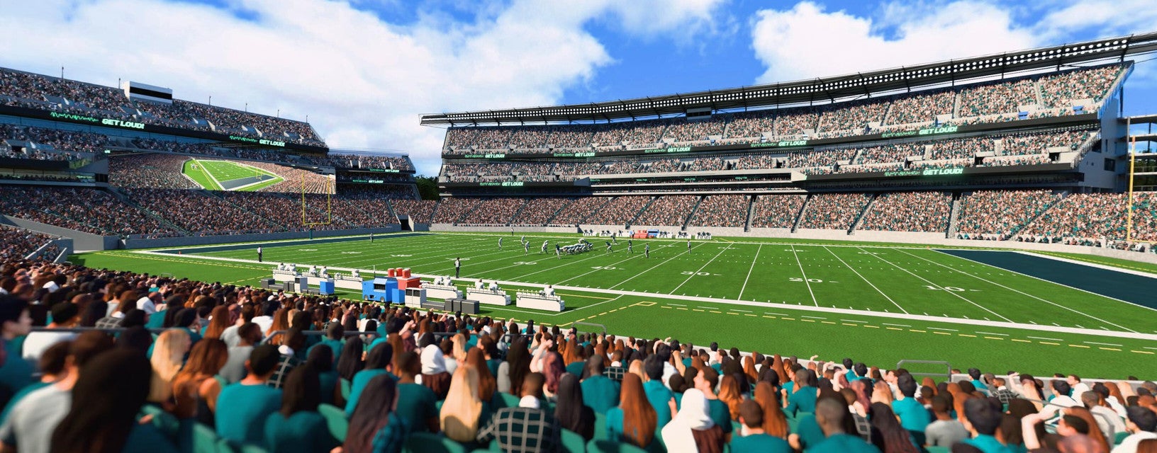 Seat view from Lower Sideline