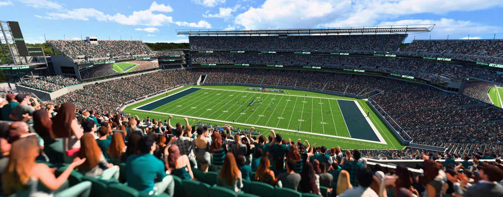 Seat view from Upper Sideline