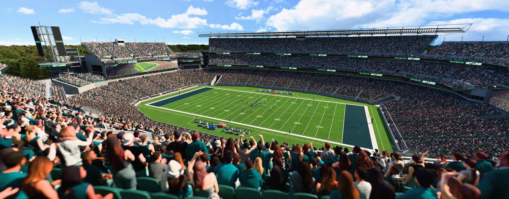 Seat view from Upper Sideline