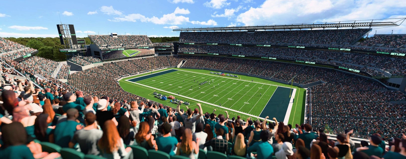 Seat view from Upper Sideline