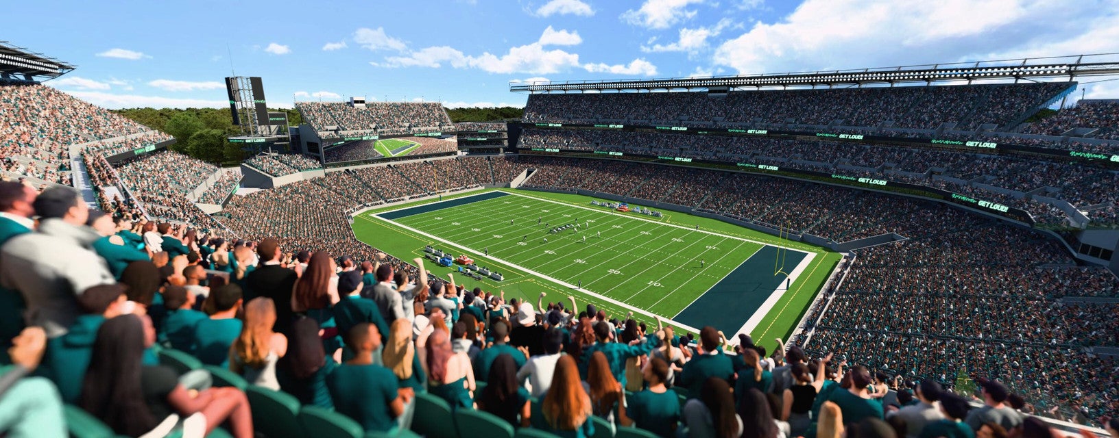 Seat view from Upper Sideline
