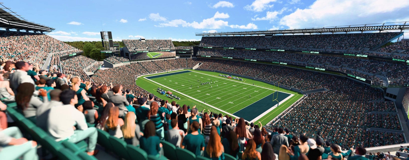 Seat view from Upper Sideline