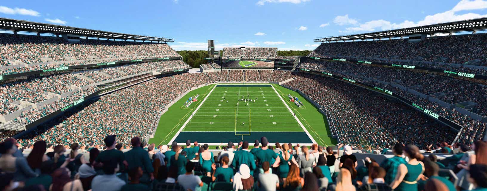 Seat view from Upper End Zone