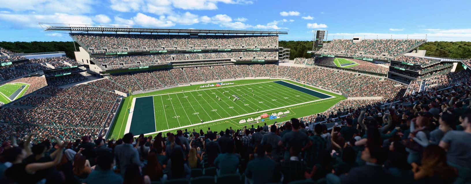 Seat view from Upper Sideline