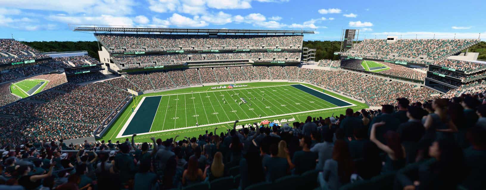 Seat view from Upper Sideline