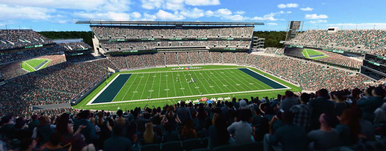 Seat view from Upper Sideline