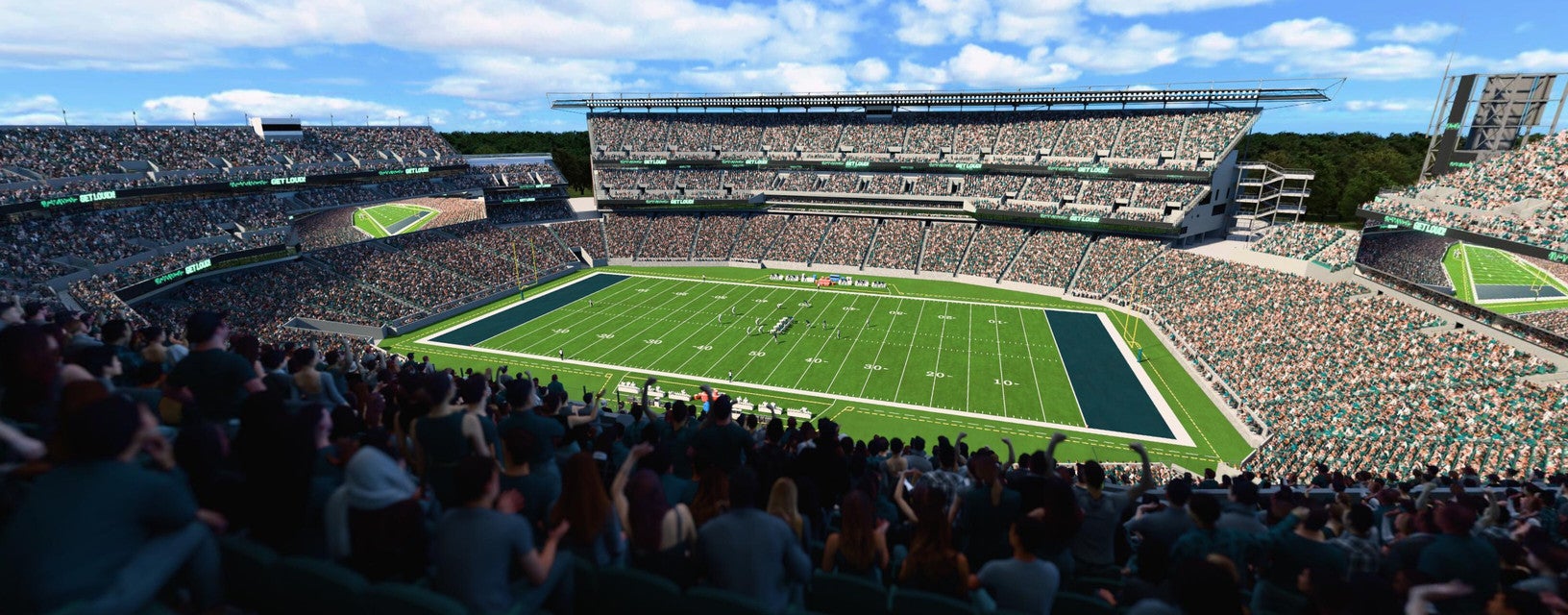 Seat view from Upper Sideline