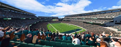 Seat view from Upper End Zone