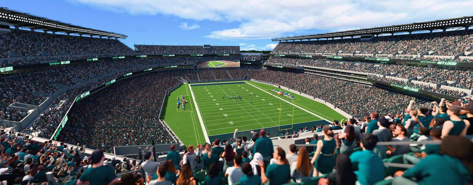 Seat view from Upper End Zone