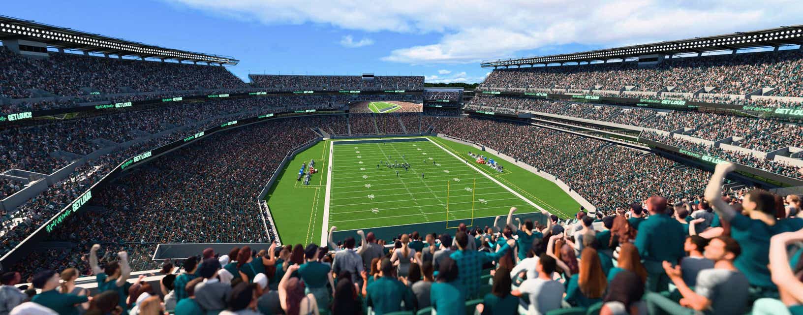 Seat view from Upper End Zone