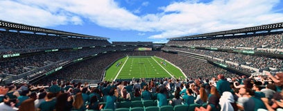 Seat view from Upper End Zone