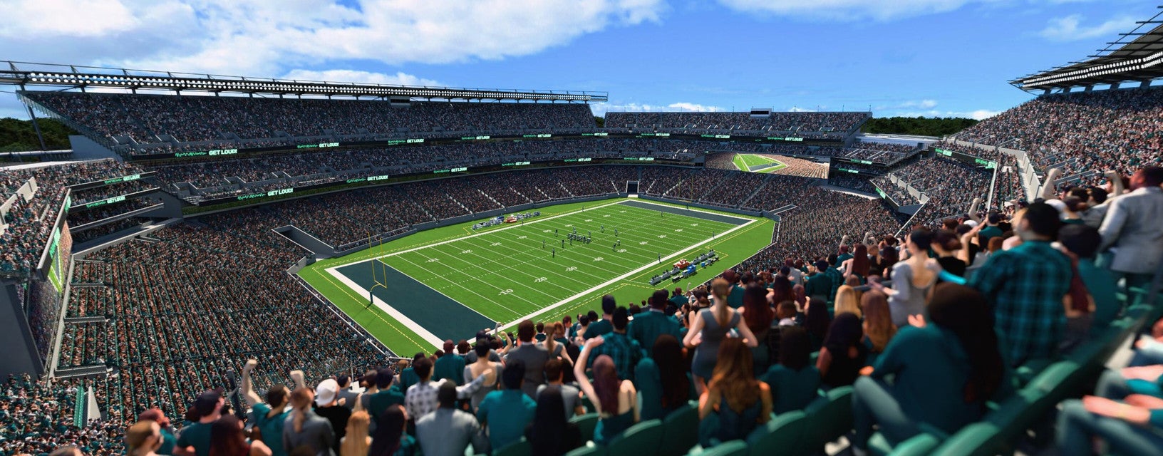 Seat view from Upper Sideline