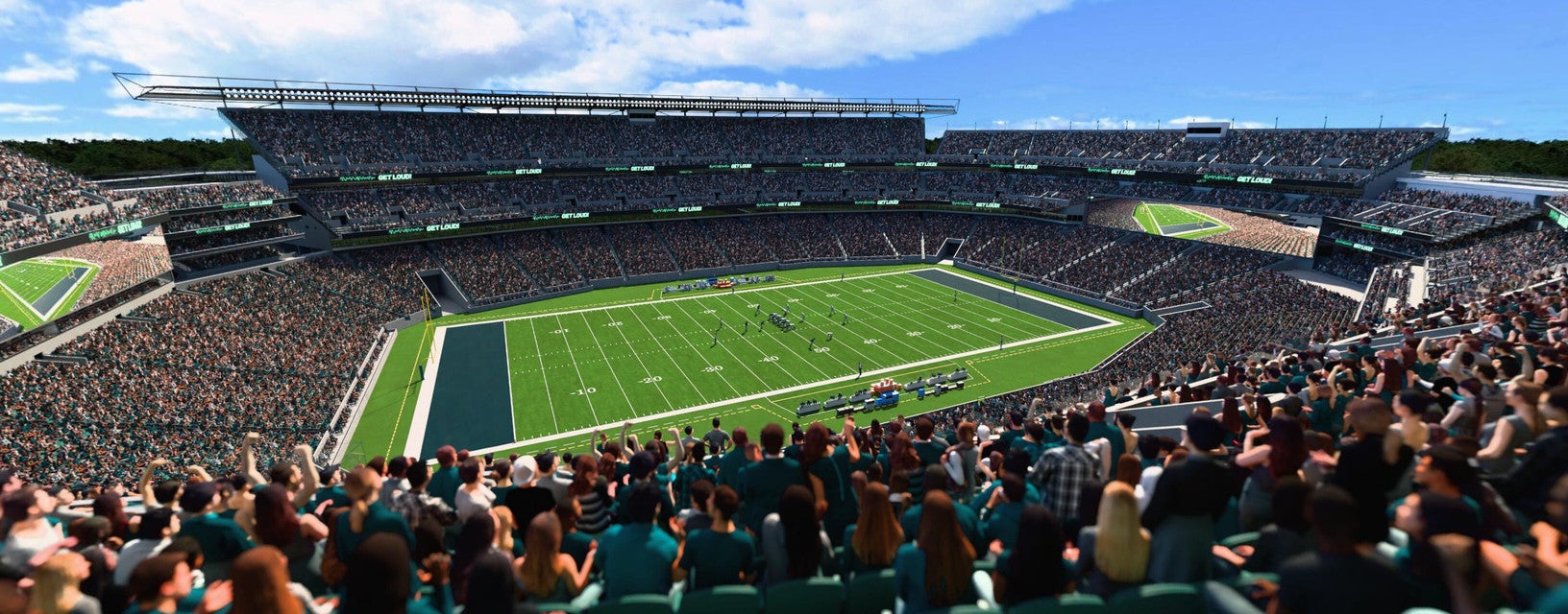 Seat view from Upper Sideline