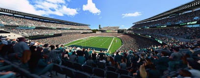 Seat view from Middle End Zone
