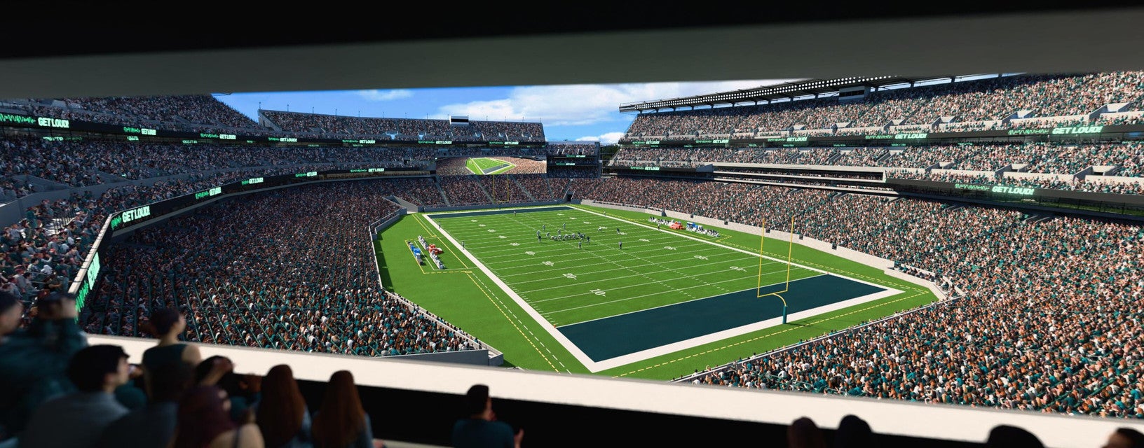 Seat view from North East Terrace