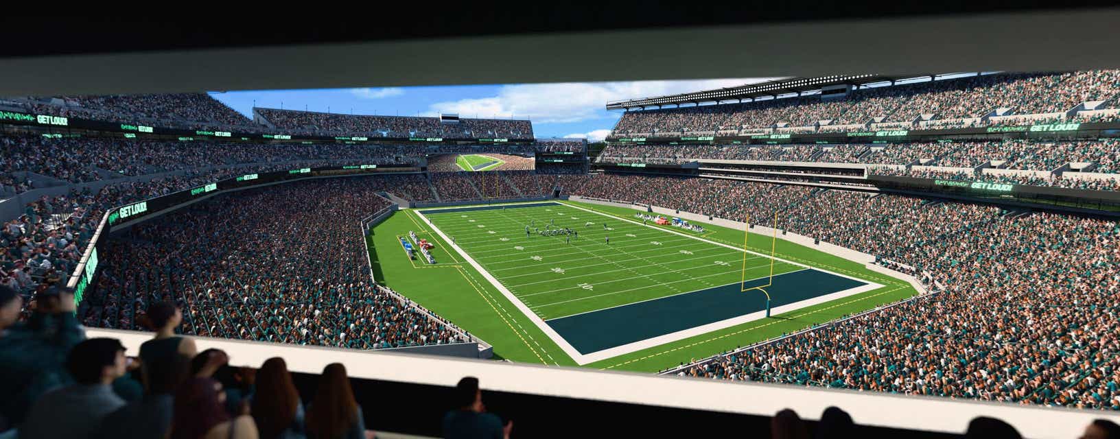 Seat view from North East Terrace