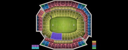 Seat view from Lower Sideline
