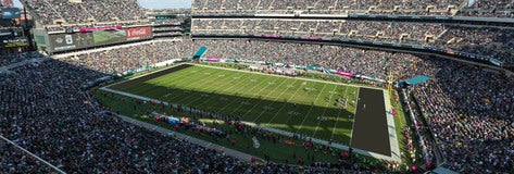 Seat view from Upper Sideline