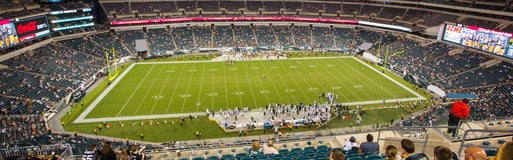 Seat view from Upper Sideline