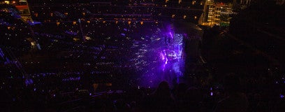 Seat view from Upper