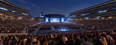 Seat view from Lower