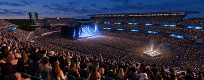 Seat view from Upper