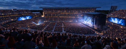 Seat view from Upper