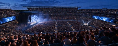 Seat view from Upper