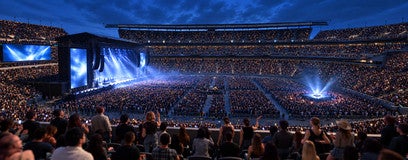 Seat view from Club