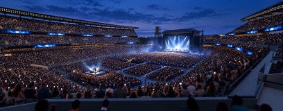 Seat view from Club