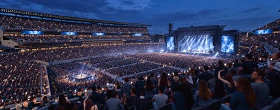 Seat view from Club