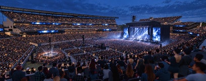 Seat view from Club