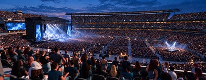 Seat view from Club