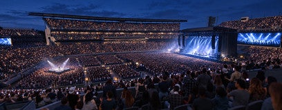 Seat view from Club