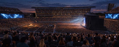 Seat view from Club