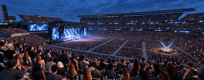 Seat view from Club