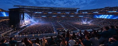 Seat view from Club