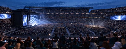 Seat view from Club